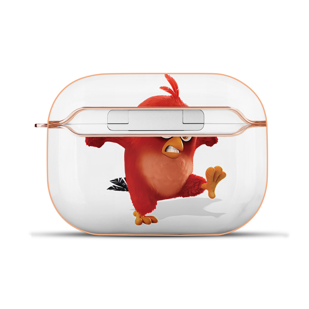 （画像用） Angry Birds アングリーバード 【AirPods Pro用】ハードシェル保護ケース｜耐衝撃・防指紋・カラビナ付き商品仕様