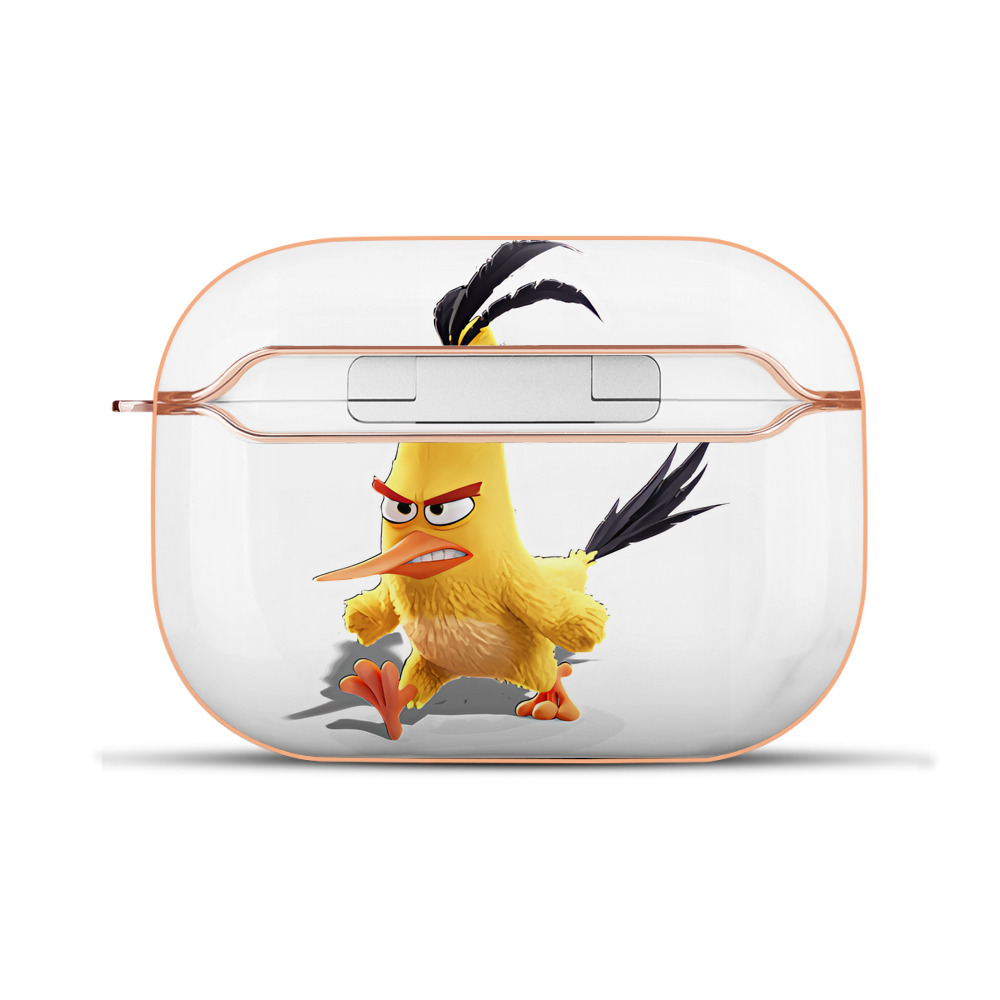 （画像用） Angry Birds アングリーバード 【AirPods Pro用】ハードシェル保護ケース｜耐衝撃・防指紋・カラビナ付き商品仕様