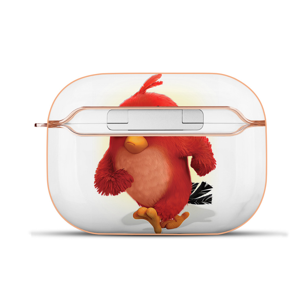 （画像用） Angry Birds アングリーバード 【AirPods Pro用】ハードシェル保護ケース｜耐衝撃・防指紋・カラビナ付き商品仕様