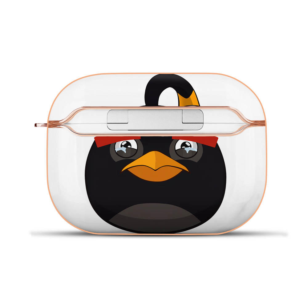 （画像用） Angry Birds アングリーバード 【AirPods Pro用】ハードシェル保護ケース｜耐衝撃・防指紋・カラビナ付き商品仕様