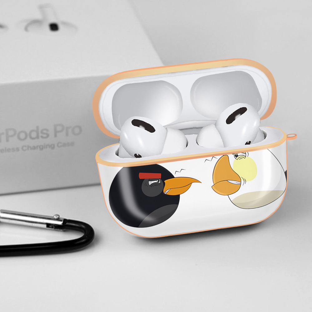 Angry Birds アングリーバード 【AirPods Pro用】ハードシェル保護ケース｜耐衝撃・防指紋・カラビナ付き商品仕様