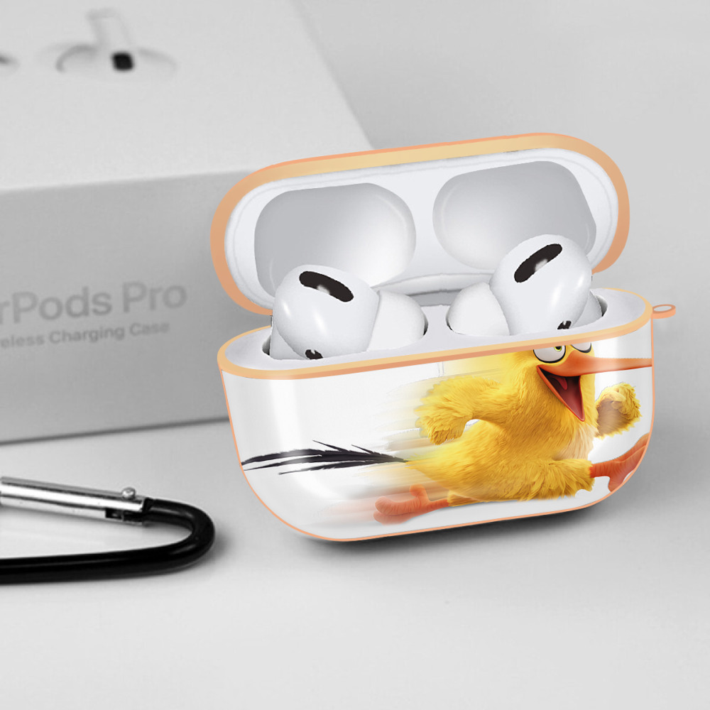 Angry Birds アングリーバード 【AirPods Pro用】ハードシェル保護ケース｜耐衝撃・防指紋・カラビナ付き商品仕様