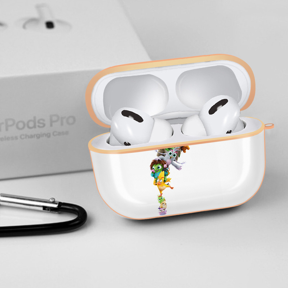 Angry Birds アングリーバード 【AirPods Pro用】ハードシェル保護ケース｜耐衝撃・防指紋・カラビナ付き商品仕様
