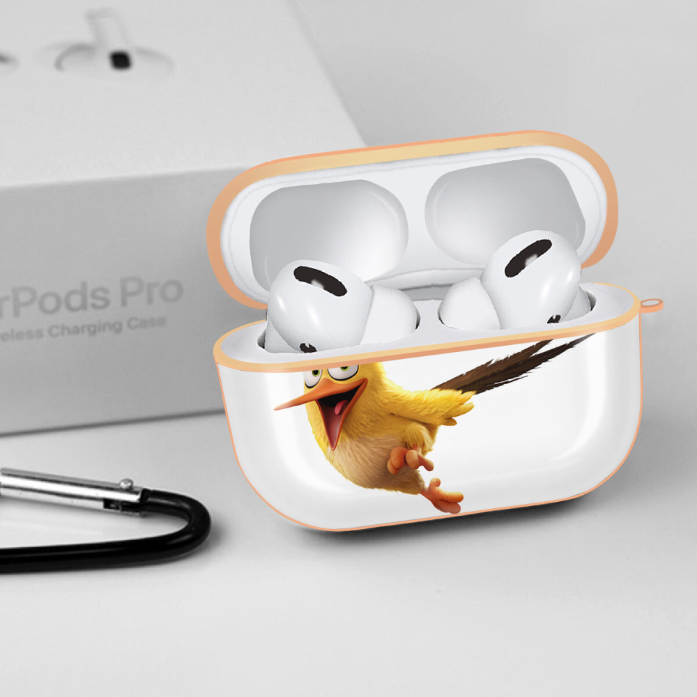 Angry Birds アングリーバード 【AirPods Pro用】ハードシェル保護ケース｜耐衝撃・防指紋・カラビナ付き商品仕様
