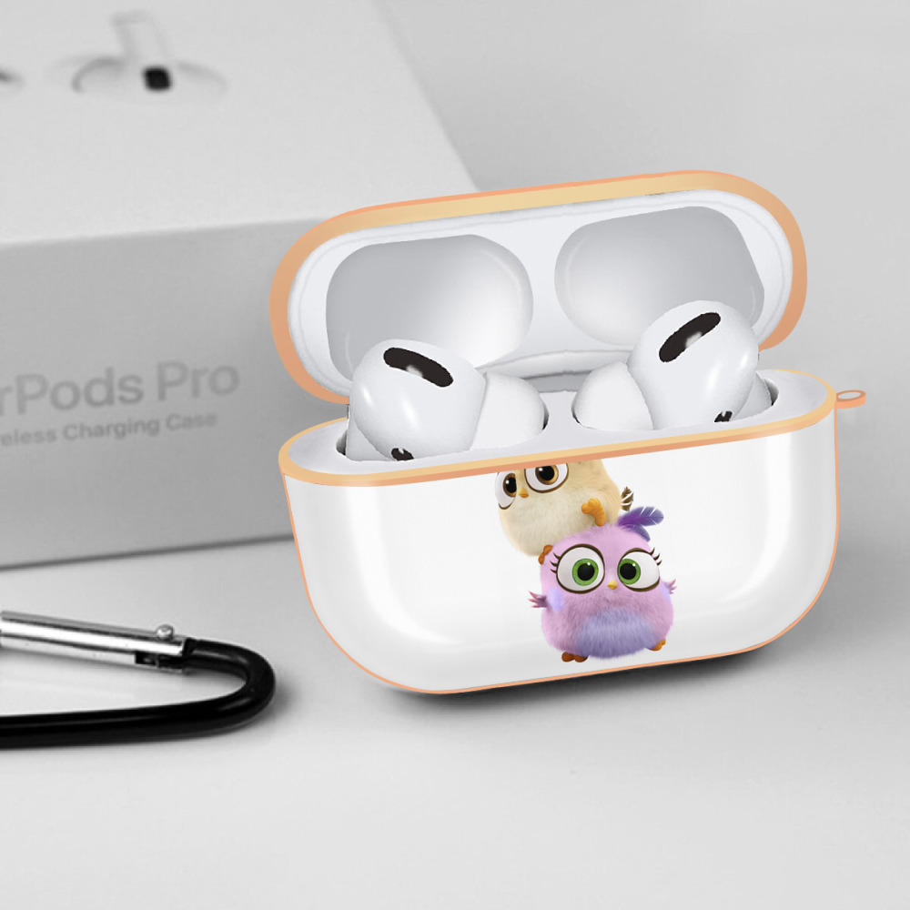 Angry Birds アングリーバード 【AirPods Pro用】ハードシェル保護ケース｜耐衝撃・防指紋・カラビナ付き商品仕様