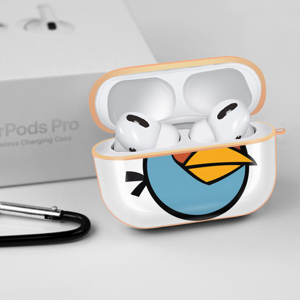 Angry Birds アングリーバード 【AirPods Pro用】ハードシェル保護ケース｜耐衝撃・防指紋・カラビナ付き商品仕様
