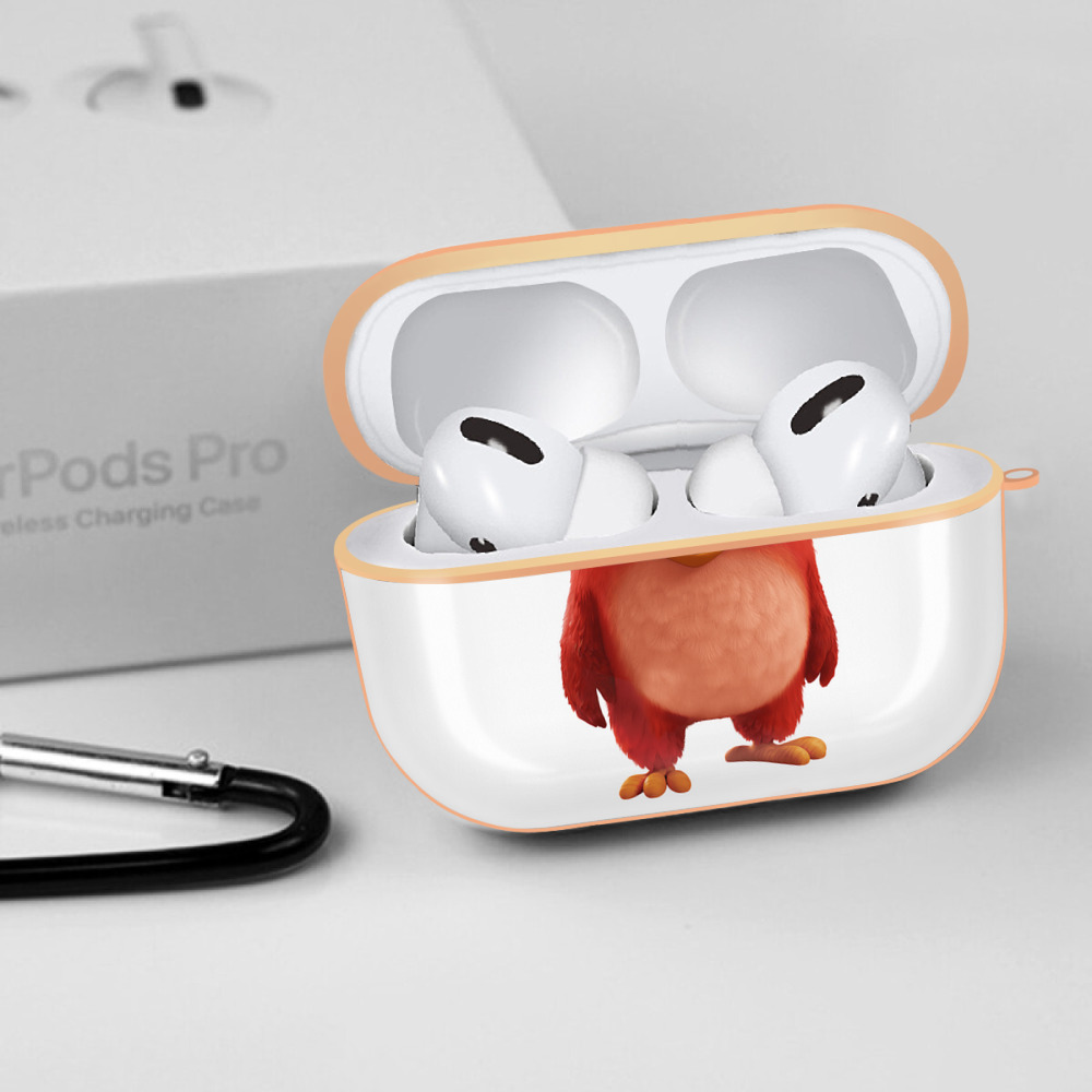 Angry Birds アングリーバード 【AirPods Pro用】ハードシェル保護ケース｜耐衝撃・防指紋・カラビナ付き商品仕様