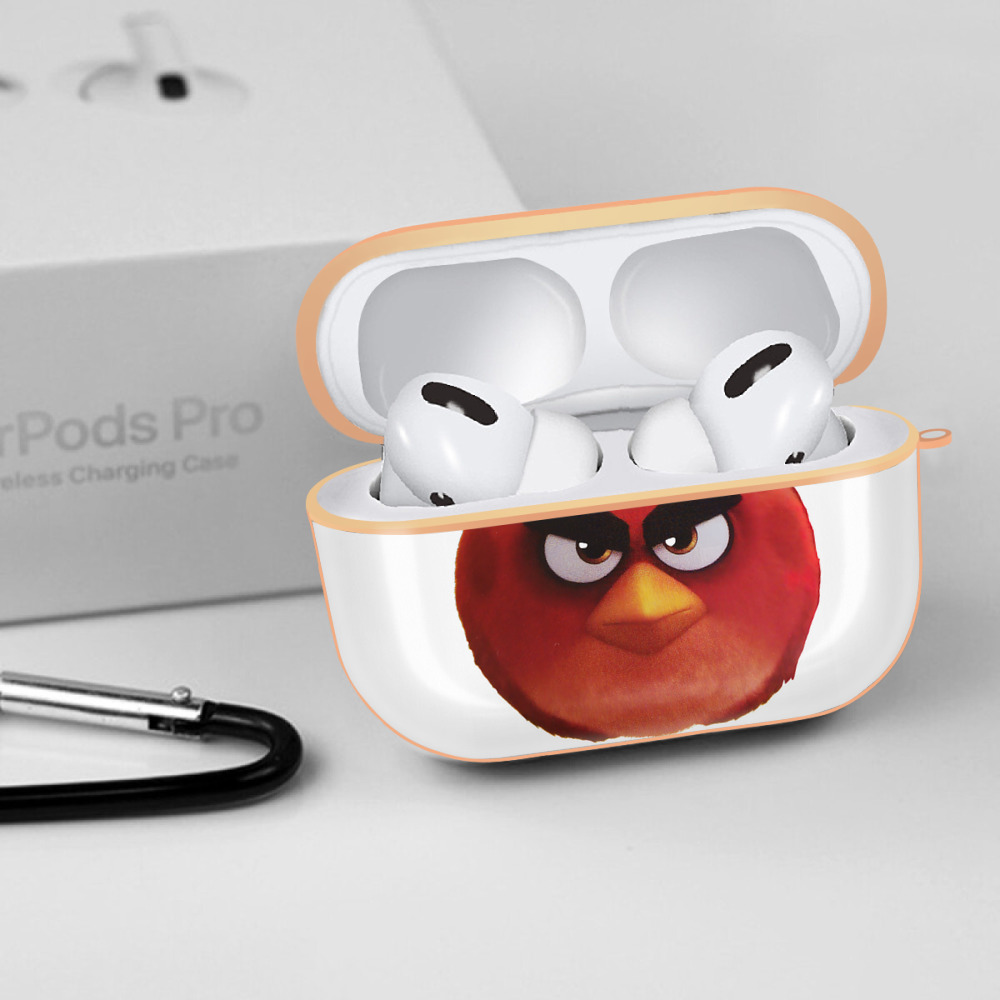 Angry Birds アングリーバード 【AirPods Pro用】ハードシェル保護ケース｜耐衝撃・防指紋・カラビナ付き商品仕様