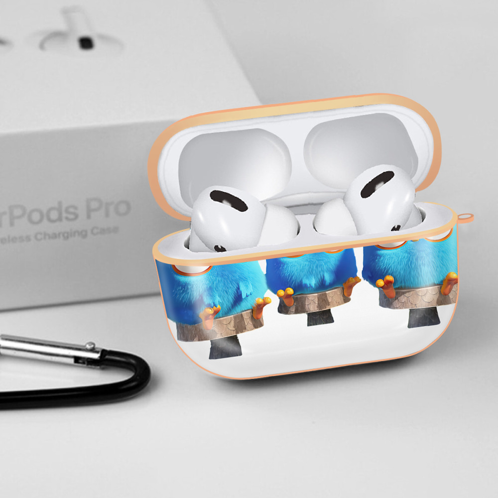 Angry Birds アングリーバード 【AirPods Pro用】ハードシェル保護ケース｜耐衝撃・防指紋・カラビナ付き商品仕様