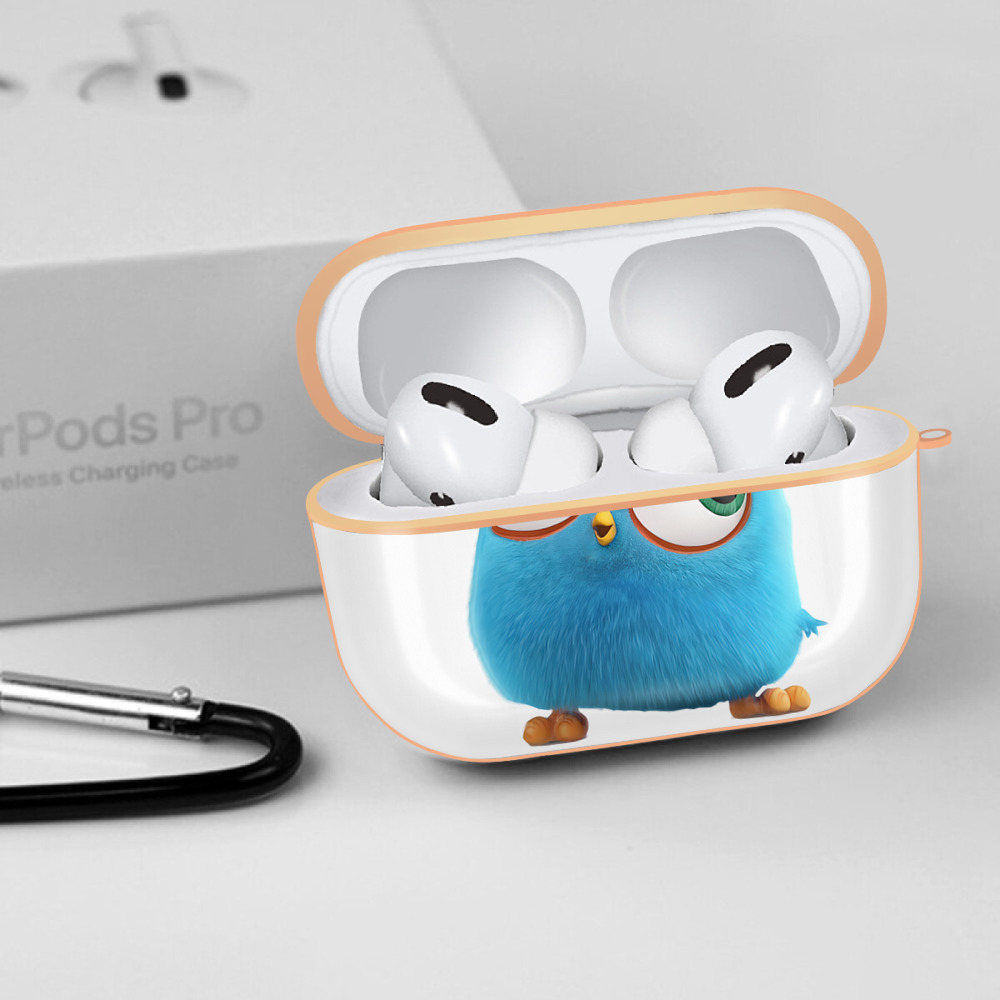 Angry Birds アングリーバード 【AirPods Pro用】ハードシェル保護ケース｜耐衝撃・防指紋・カラビナ付き商品仕様