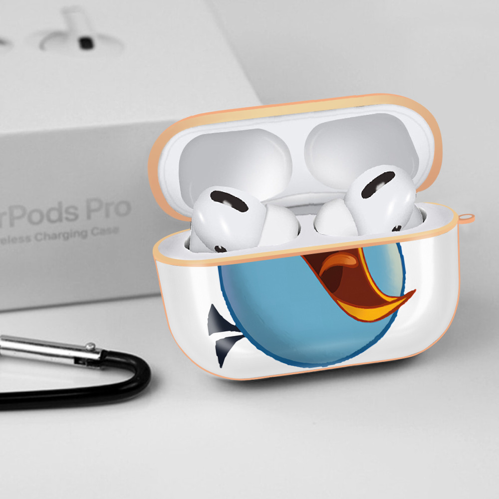 Angry Birds アングリーバード 【AirPods Pro用】ハードシェル保護ケース｜耐衝撃・防指紋・カラビナ付き商品仕様