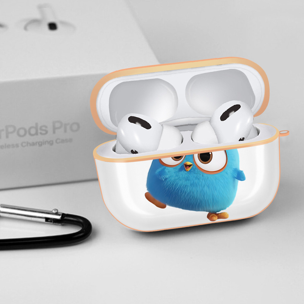 Angry Birds アングリーバード 【AirPods Pro用】ハードシェル保護ケース｜耐衝撃・防指紋・カラビナ付き商品仕様
