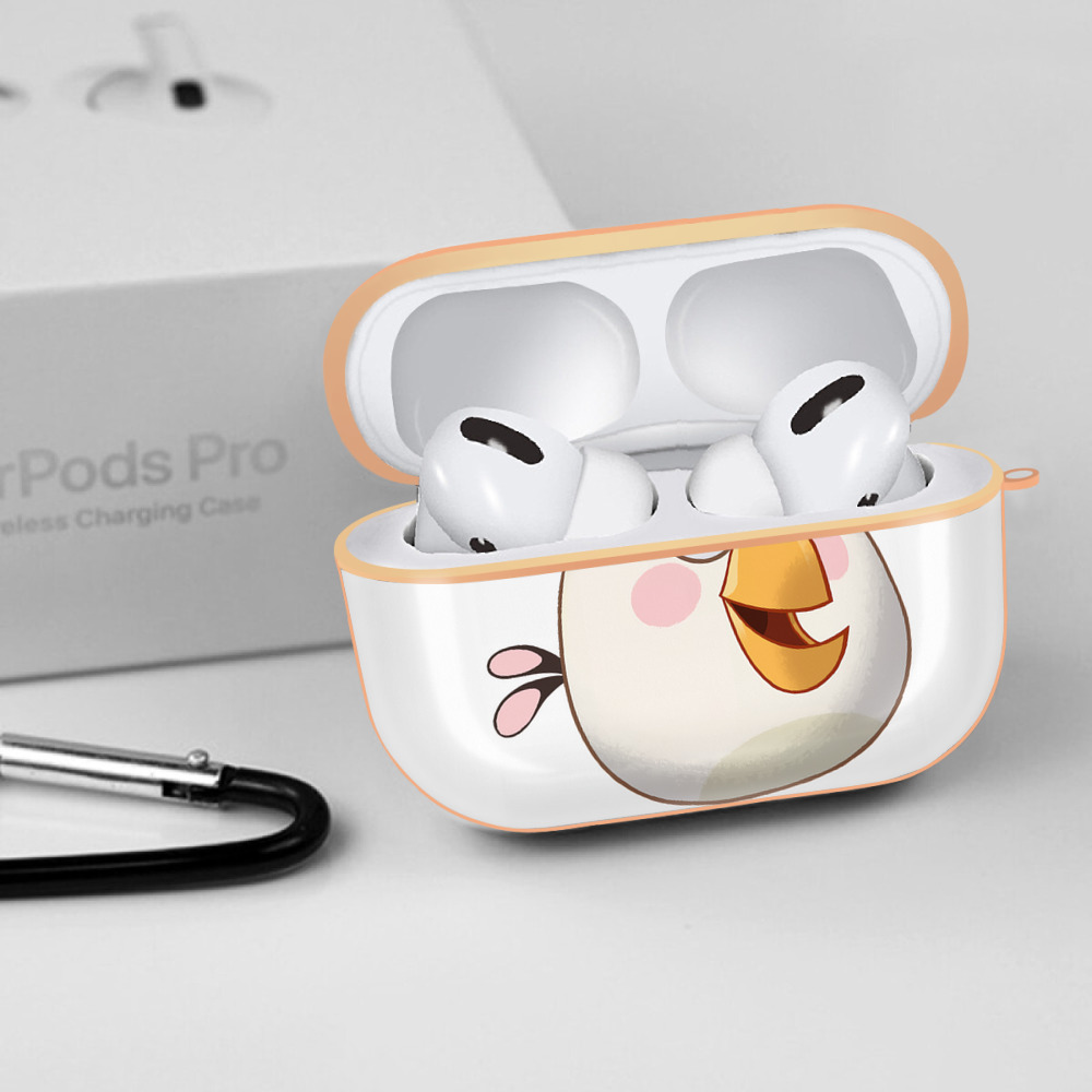 Angry Birds アングリーバード 【AirPods Pro用】ハードシェル保護ケース｜耐衝撃・防指紋・カラビナ付き商品仕様