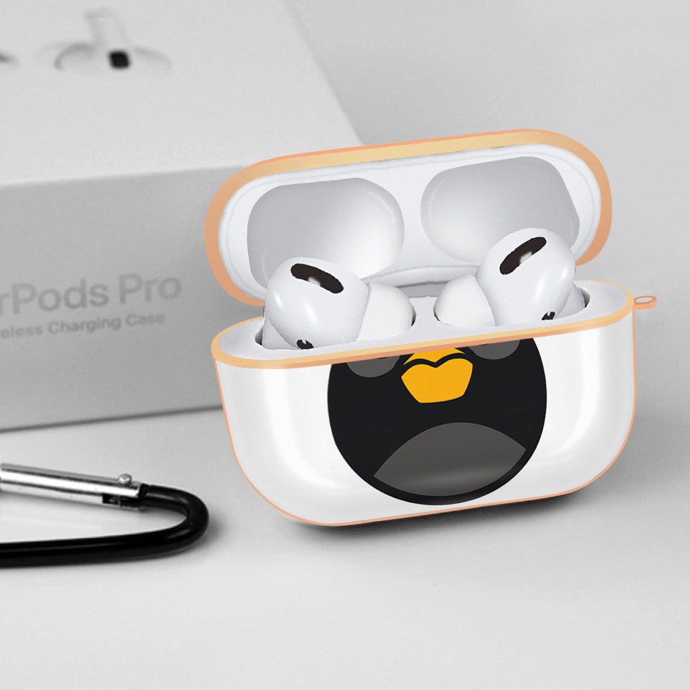 Angry Birds アングリーバード 【AirPods Pro用】ハードシェル保護ケース｜耐衝撃・防指紋・カラビナ付き商品仕様
