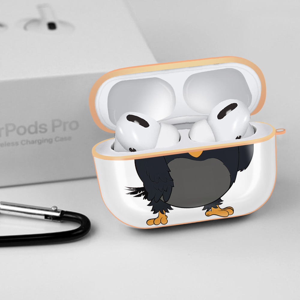 Angry Birds アングリーバード 【AirPods Pro用】ハードシェル保護ケース｜耐衝撃・防指紋・カラビナ付き商品仕様