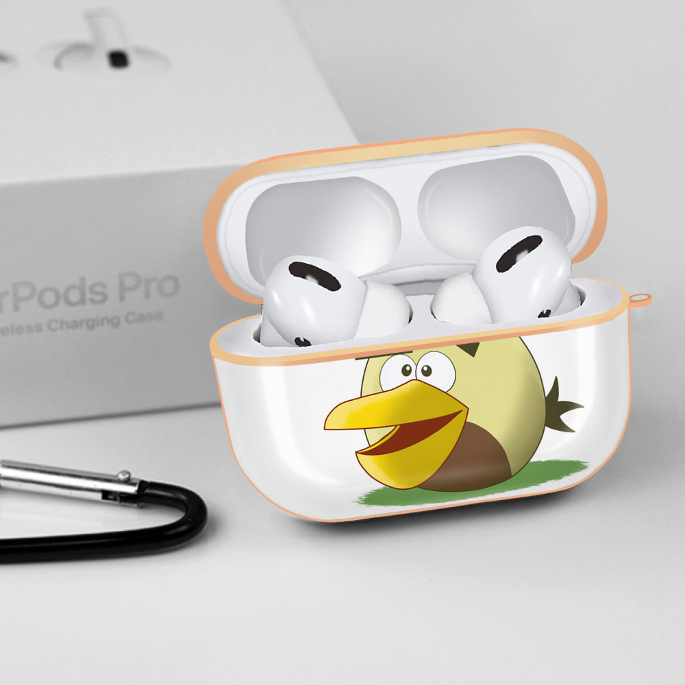 Angry Birds アングリーバード 【AirPods Pro用】ハードシェル保護ケース｜耐衝撃・防指紋・カラビナ付き商品仕様