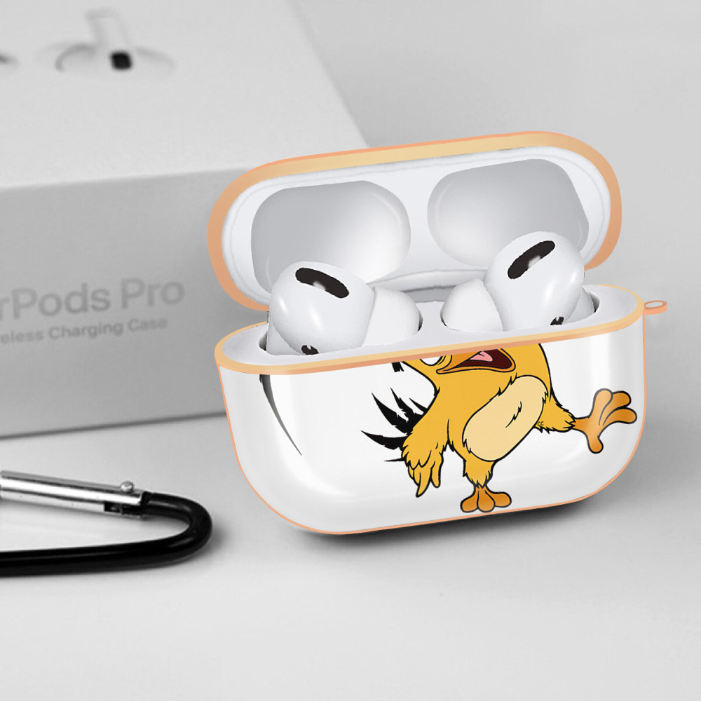 Angry Birds アングリーバード 【AirPods Pro用】ハードシェル保護ケース｜耐衝撃・防指紋・カラビナ付き商品仕様