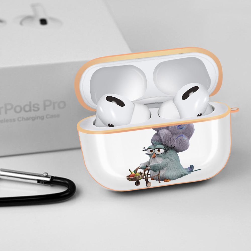 Angry Birds アングリーバード 【AirPods Pro用】ハードシェル保護ケース｜耐衝撃・防指紋・カラビナ付き商品仕様