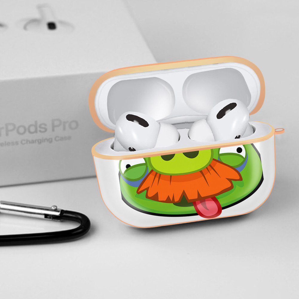 Angry Birds アングリーバード 【AirPods Pro用】ハードシェル保護ケース｜耐衝撃・防指紋・カラビナ付き商品仕様