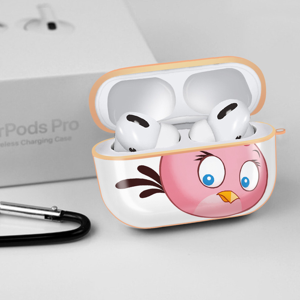 Angry Birds アングリーバード 【AirPods Pro用】ハードシェル保護ケース｜耐衝撃・防指紋・カラビナ付き商品仕様
