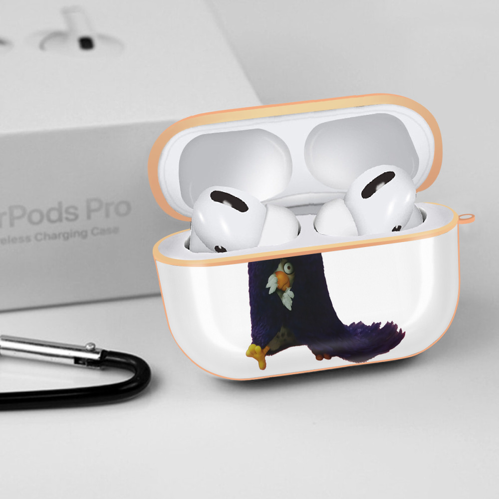 Angry Birds アングリーバード 【AirPods Pro用】ハードシェル保護ケース｜耐衝撃・防指紋・カラビナ付き商品仕様