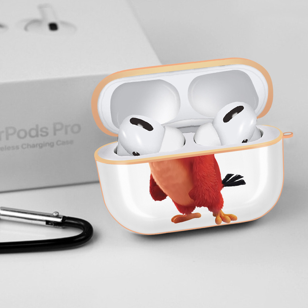 Angry Birds アングリーバード 【AirPods Pro用】ハードシェル保護ケース｜耐衝撃・防指紋・カラビナ付き商品仕様