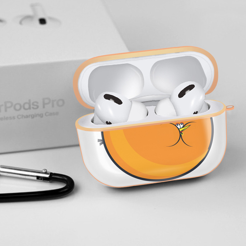 Angry Birds アングリーバード 【AirPods Pro用】ハードシェル保護ケース｜耐衝撃・防指紋・カラビナ付き商品仕様
