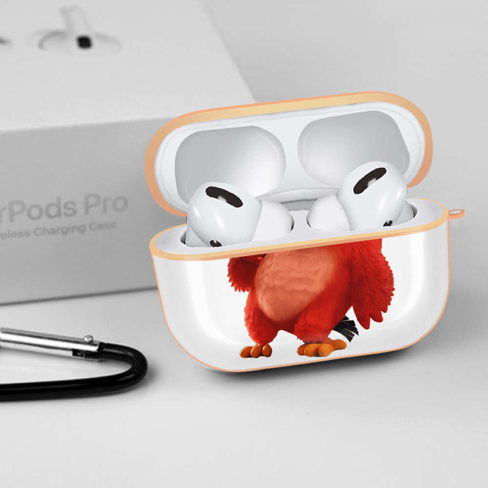 Angry Birds アングリーバード 【AirPods Pro用】ハードシェル保護ケース｜耐衝撃・防指紋・カラビナ付き商品仕様