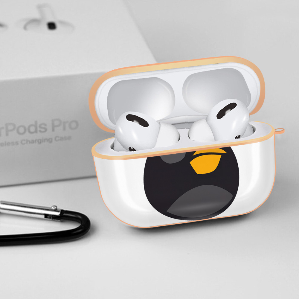 Angry Birds アングリーバード 【AirPods Pro用】ハードシェル保護ケース｜耐衝撃・防指紋・カラビナ付き商品仕様