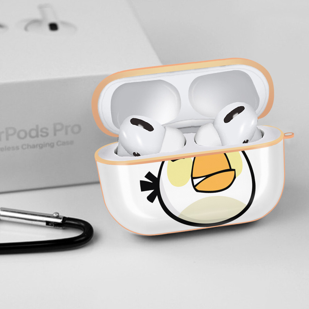 Angry Birds アングリーバード 【AirPods Pro用】ハードシェル保護ケース｜耐衝撃・防指紋・カラビナ付き商品仕様