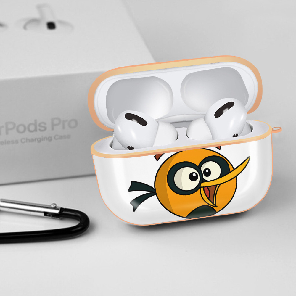 Angry Birds アングリーバード 【AirPods Pro用】ハードシェル保護ケース｜耐衝撃・防指紋・カラビナ付き商品仕様