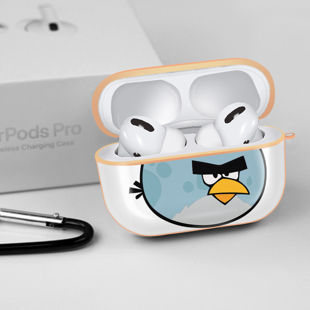 Angry Birds アングリーバード 【AirPods Pro用】ハードシェル保護ケース｜耐衝撃・防指紋・カラビナ付き商品仕様