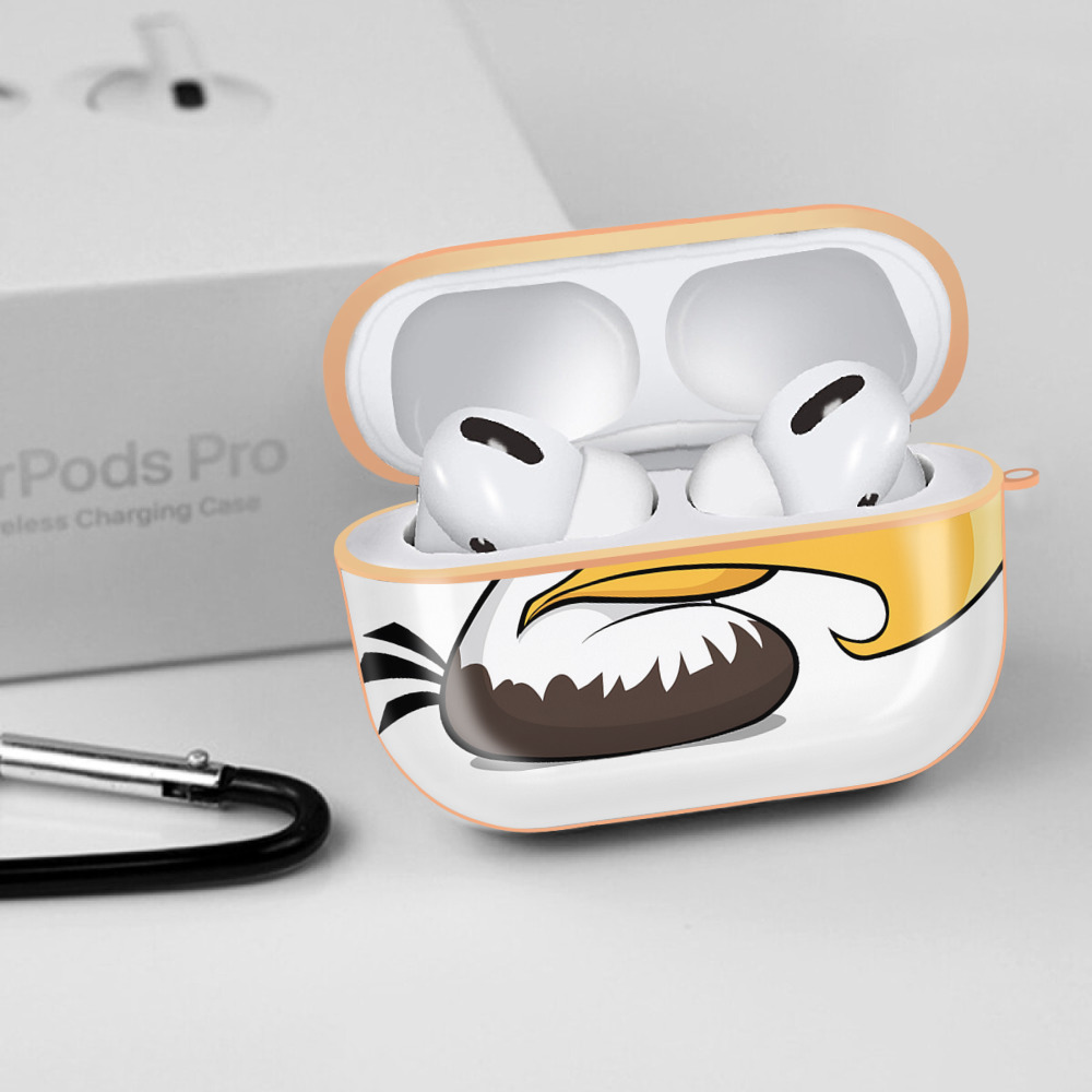 Angry Birds アングリーバード 【AirPods Pro用】ハードシェル保護ケース｜耐衝撃・防指紋・カラビナ付き商品仕様