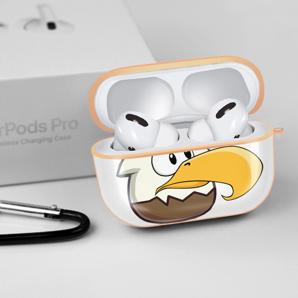 Angry Birds アングリーバード 【AirPods Pro用】ハードシェル保護ケース｜耐衝撃・防指紋・カラビナ付き商品仕様