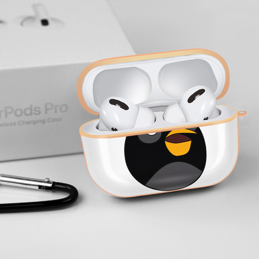 Angry Birds アングリーバード 【AirPods Pro用】ハードシェル保護ケース｜耐衝撃・防指紋・カラビナ付き商品仕様