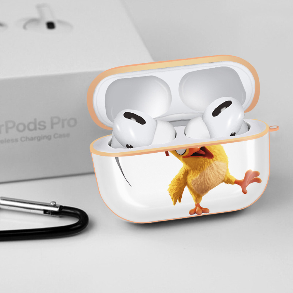 Angry Birds アングリーバード 【AirPods Pro用】ハードシェル保護ケース｜耐衝撃・防指紋・カラビナ付き商品仕様