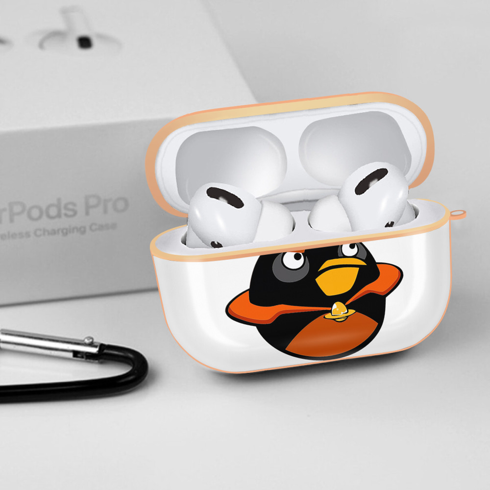 Angry Birds アングリーバード 【AirPods Pro用】ハードシェル保護ケース｜耐衝撃・防指紋・カラビナ付き商品仕様