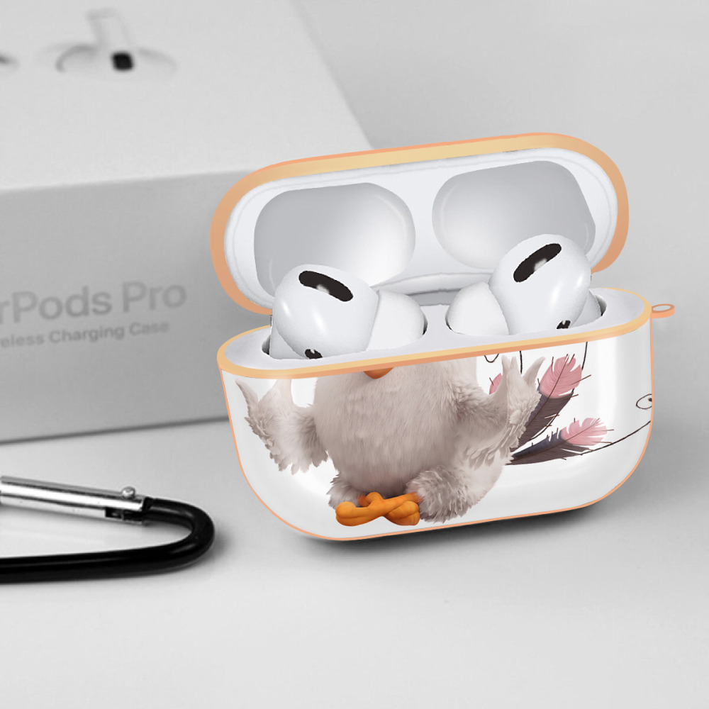 Angry Birds アングリーバード 【AirPods Pro用】ハードシェル保護ケース｜耐衝撃・防指紋・カラビナ付き商品仕様