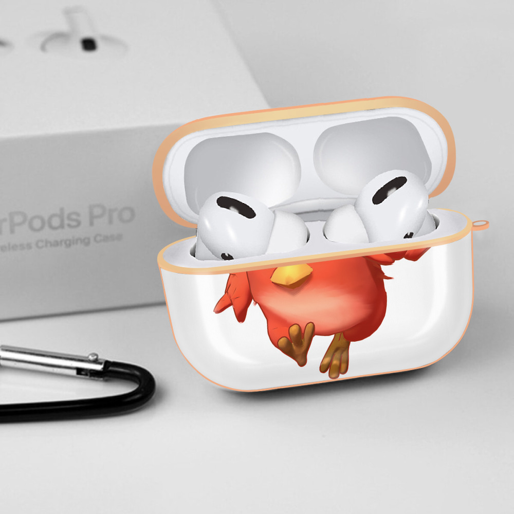 Angry Birds アングリーバード 【AirPods Pro用】ハードシェル保護ケース｜耐衝撃・防指紋・カラビナ付き商品仕様