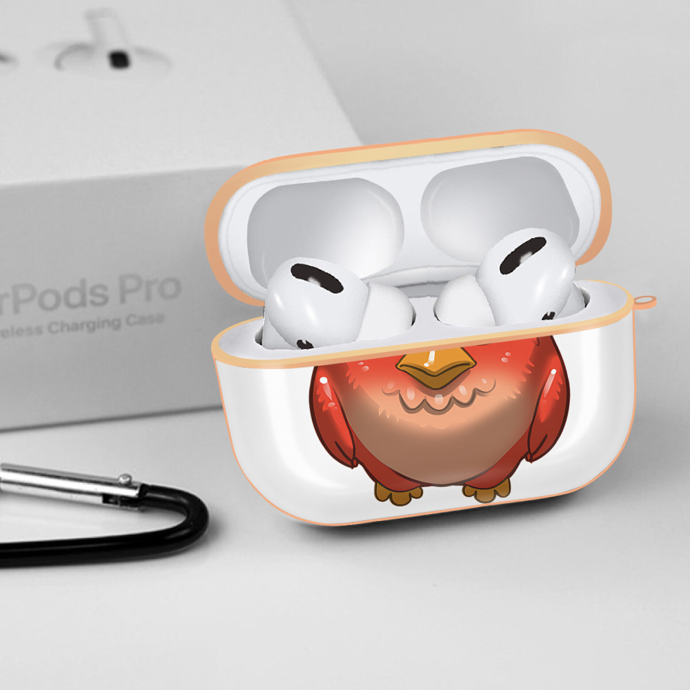 Angry Birds アングリーバード 【AirPods Pro用】ハードシェル保護ケース｜耐衝撃・防指紋・カラビナ付き商品仕様