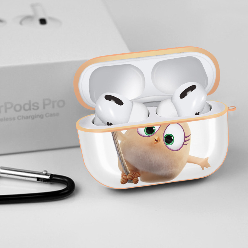 Angry Birds アングリーバード 【AirPods Pro用】ハードシェル保護ケース｜耐衝撃・防指紋・カラビナ付き商品仕様
