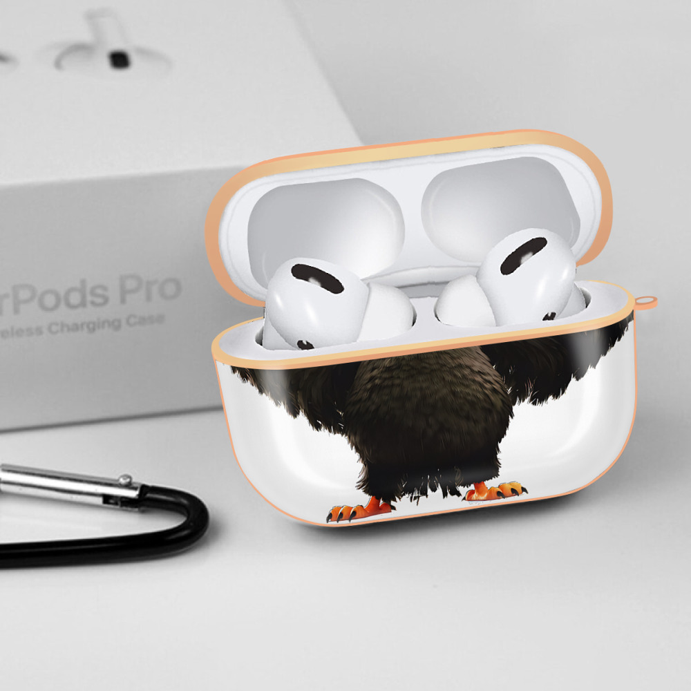Angry Birds アングリーバード 【AirPods Pro用】ハードシェル保護ケース｜耐衝撃・防指紋・カラビナ付き商品仕様