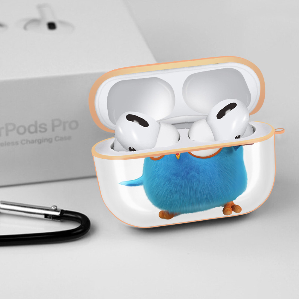 Angry Birds アングリーバード 【AirPods Pro用】ハードシェル保護ケース｜耐衝撃・防指紋・カラビナ付き商品仕様