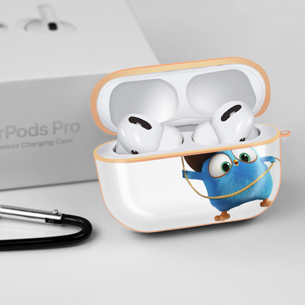 Angry Birds アングリーバード 【AirPods Pro用】ハードシェル保護ケース｜耐衝撃・防指紋・カラビナ付き商品仕様