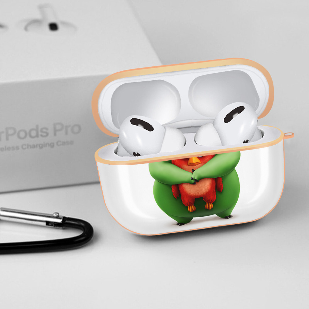 Angry Birds アングリーバード 【AirPods Pro用】ハードシェル保護ケース｜耐衝撃・防指紋・カラビナ付き商品仕様