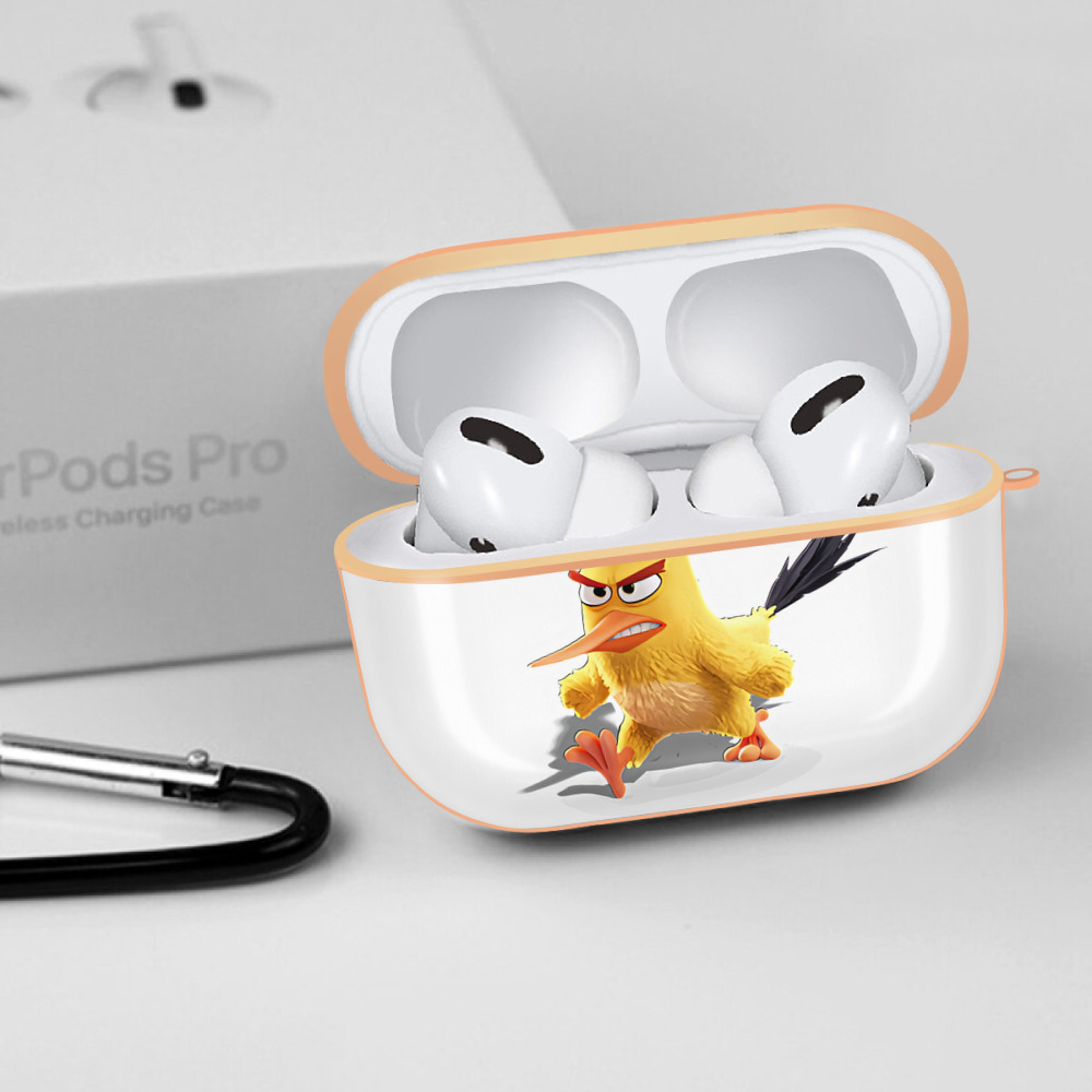 Angry Birds アングリーバード 【AirPods Pro用】ハードシェル保護ケース｜耐衝撃・防指紋・カラビナ付き商品仕様