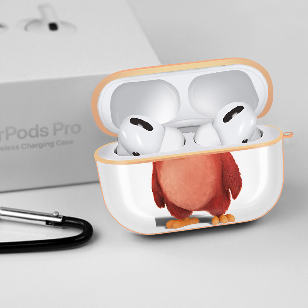 Angry Birds アングリーバード 【AirPods Pro用】ハードシェル保護ケース｜耐衝撃・防指紋・カラビナ付き商品仕様