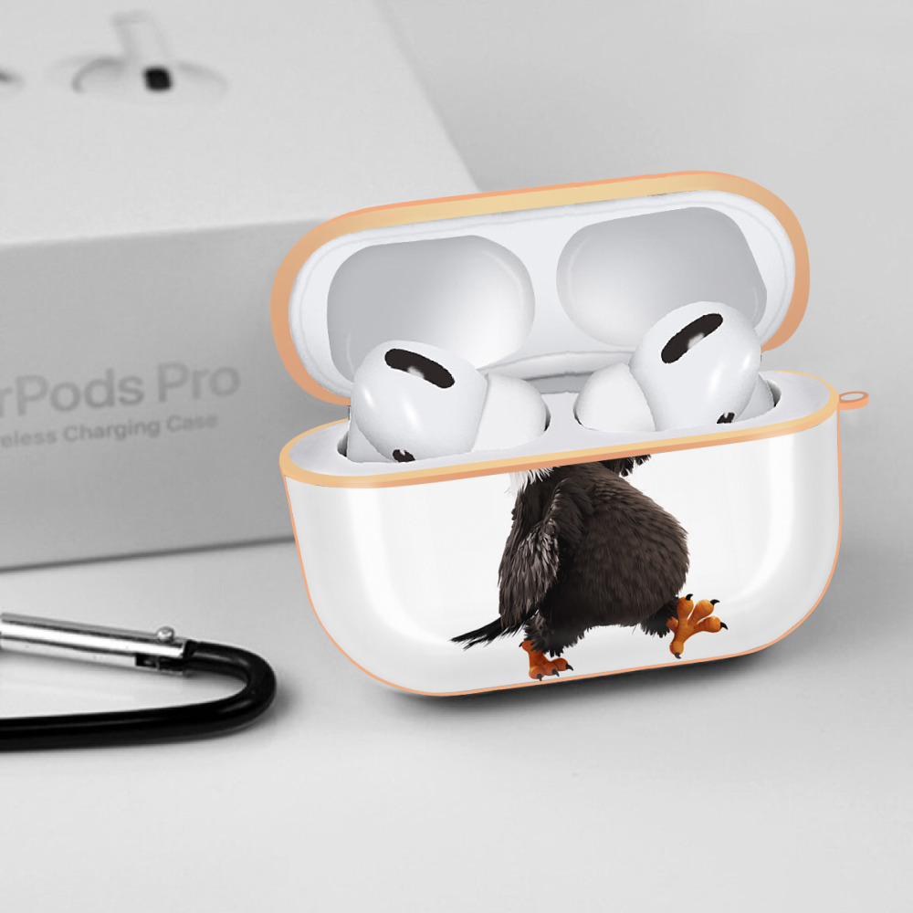Angry Birds アングリーバード 【AirPods Pro用】ハードシェル保護ケース｜耐衝撃・防指紋・カラビナ付き商品仕様
