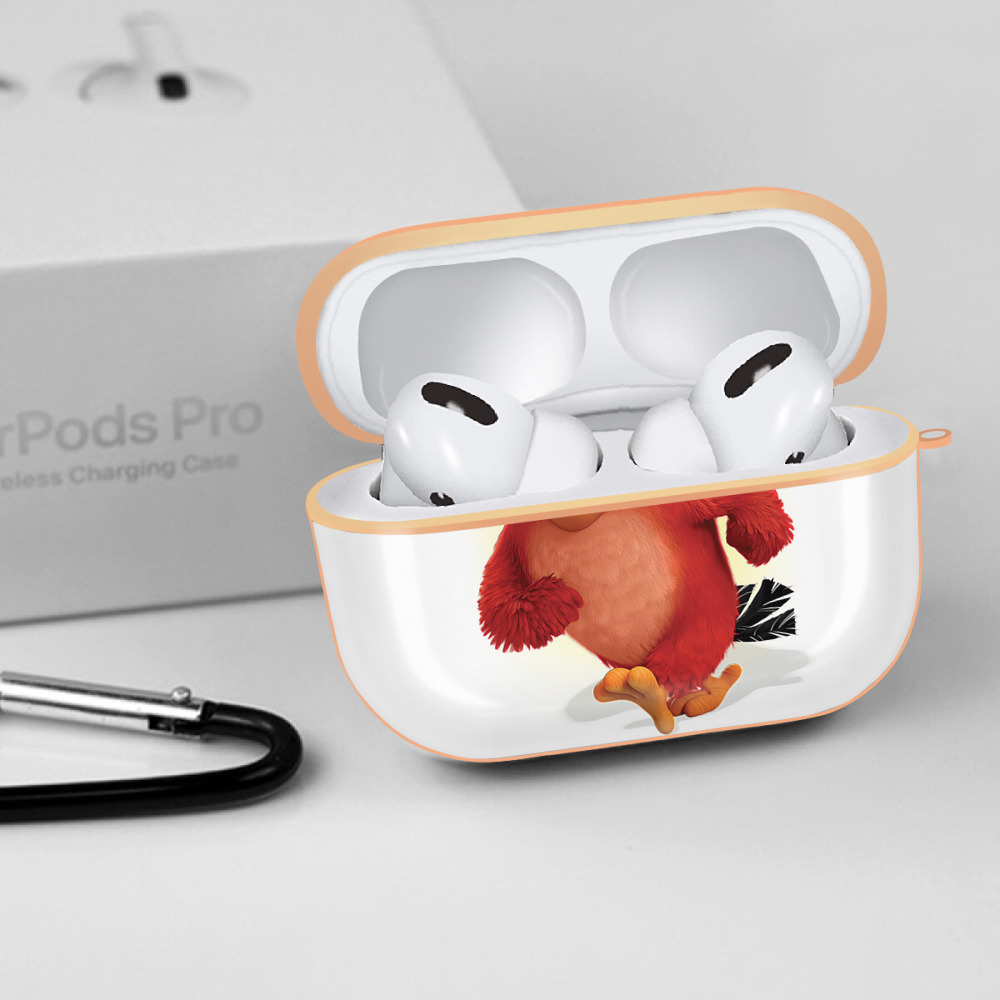 Angry Birds アングリーバード 【AirPods Pro用】ハードシェル保護ケース｜耐衝撃・防指紋・カラビナ付き商品仕様