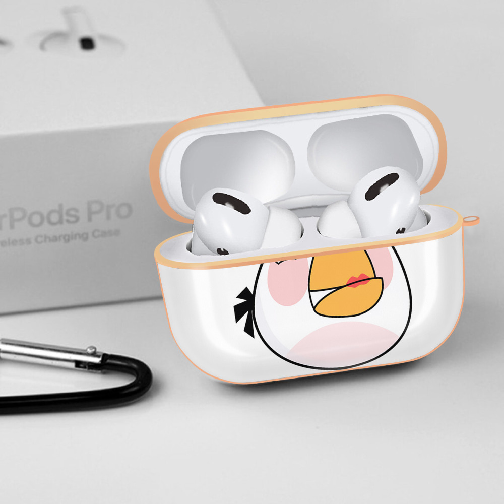 Angry Birds アングリーバード 【AirPods Pro用】ハードシェル保護ケース｜耐衝撃・防指紋・カラビナ付き商品仕様